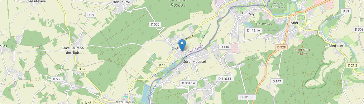 Croth - Carte