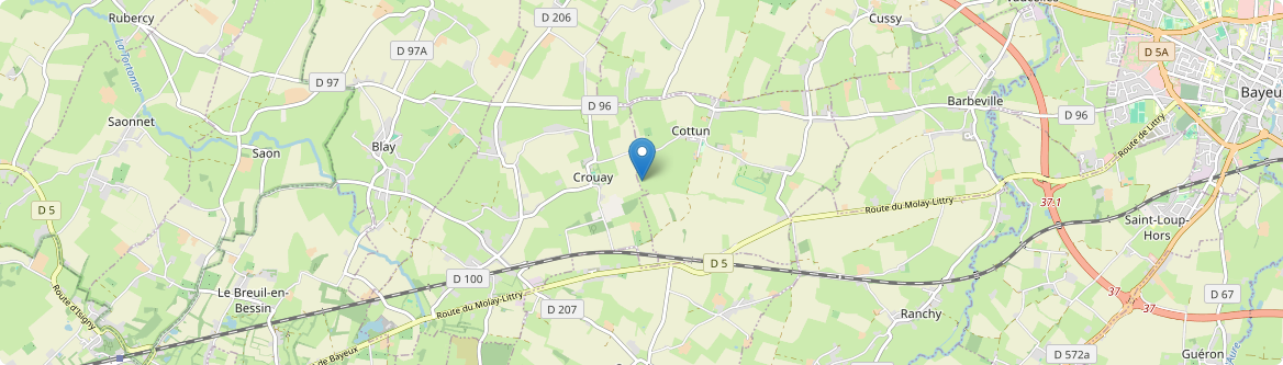 Crouay - Carte