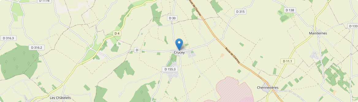 Crucey-Villages - Carte