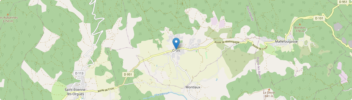 Cruis - Carte