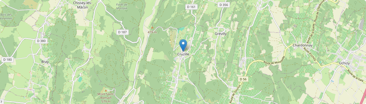 Cruzille - Carte
