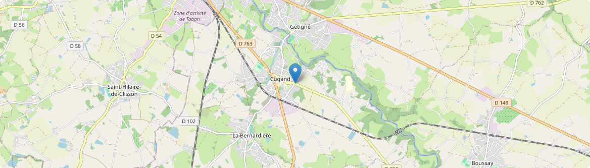 Cugand - Carte