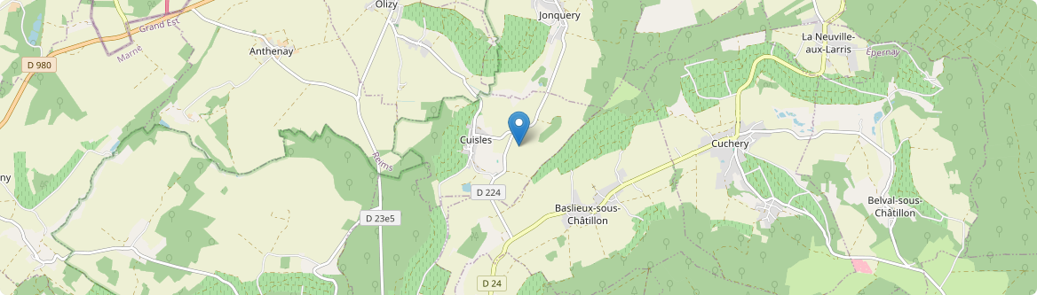 Cuisles - Carte