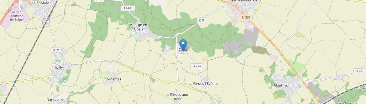 Cuisy - Carte