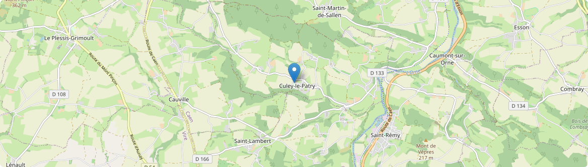 Culey-le-Patry - Carte