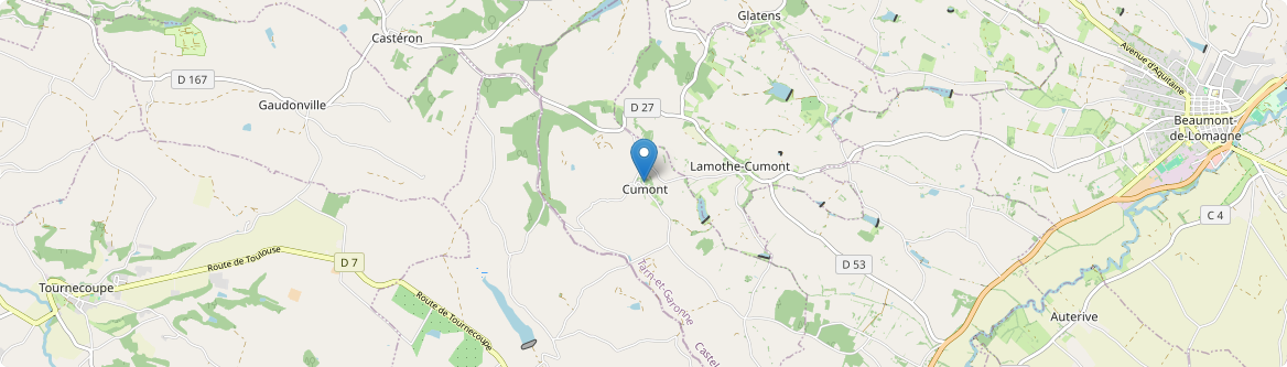 Cumont - Carte