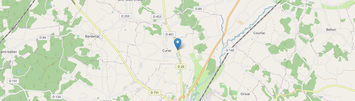 Curac - Carte