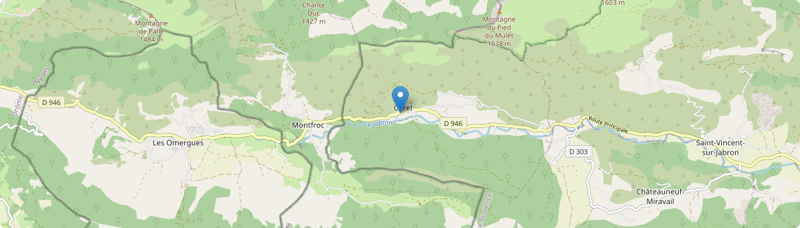 Curel - Carte