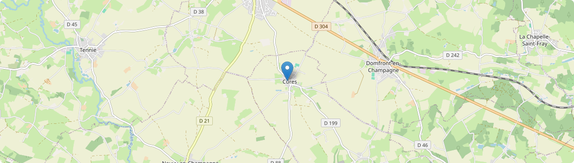 Cures - Carte