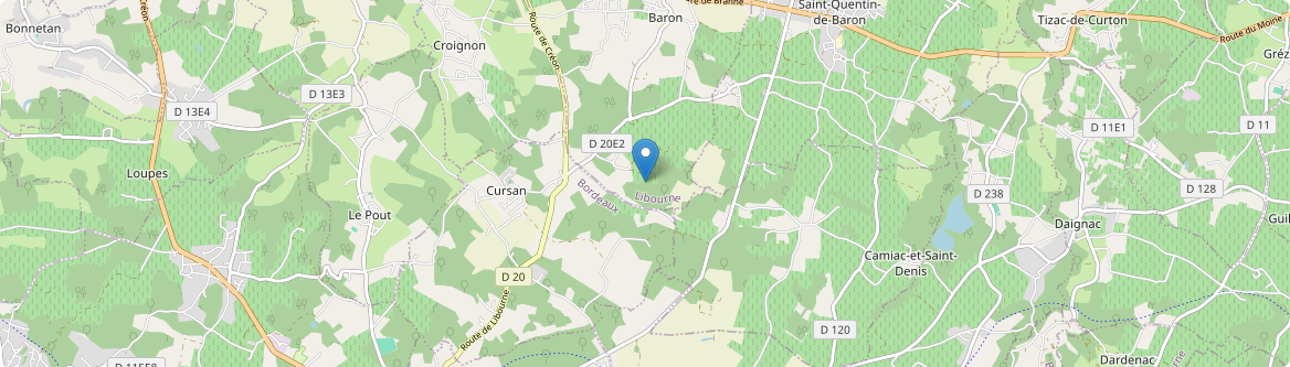 Cursan - Carte
