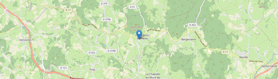 Curtil-sous-Buffières - Carte