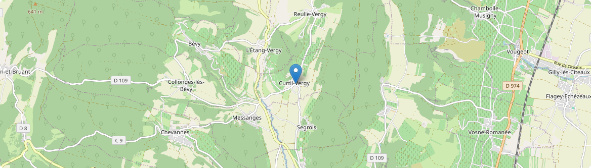 Curtil-Vergy - Carte