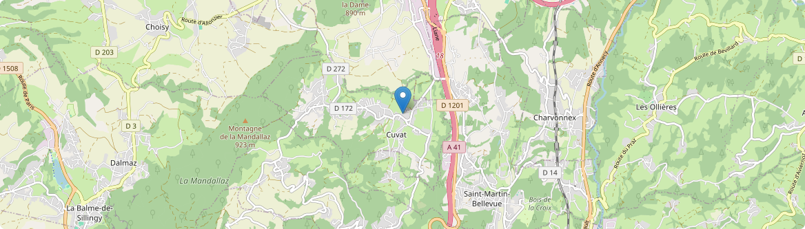 Cuvat - Carte