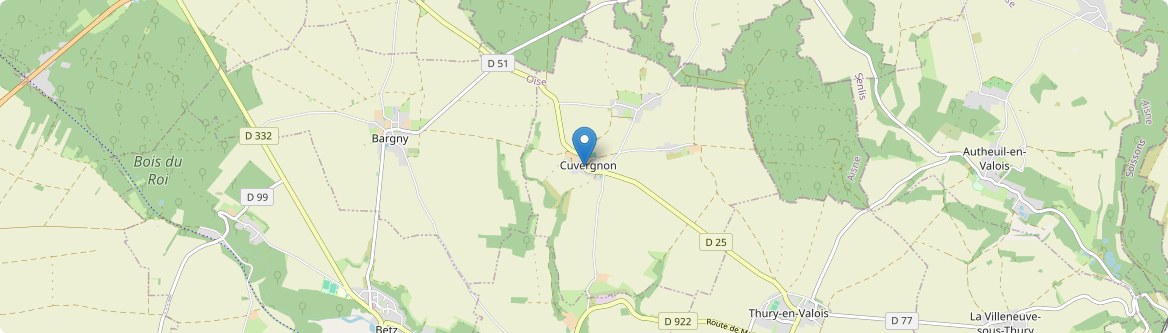 Cuvergnon - Carte