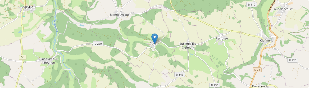 Cuves - Carte