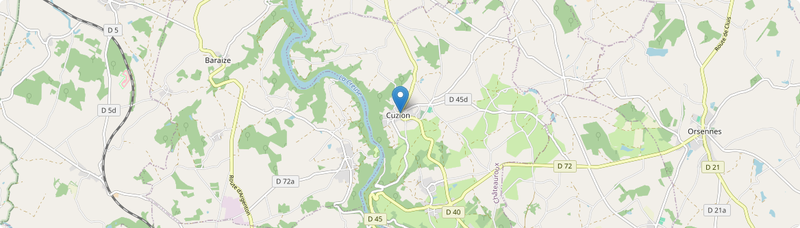 Cuzion - Carte
