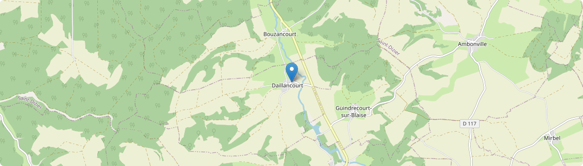 Daillancourt - Carte