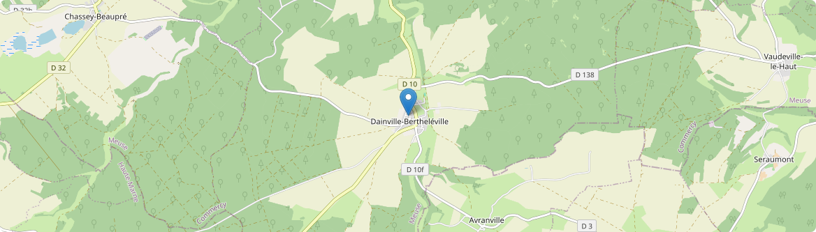 Dainville-Bertheléville - Carte