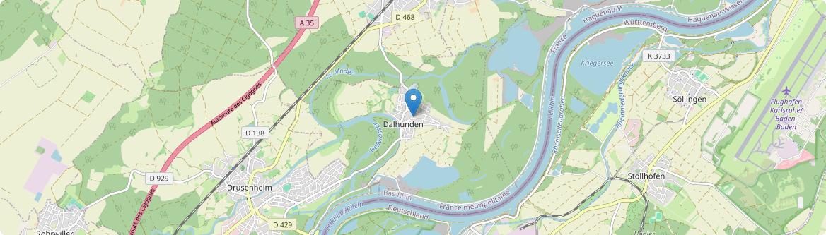 Dalhunden - Carte