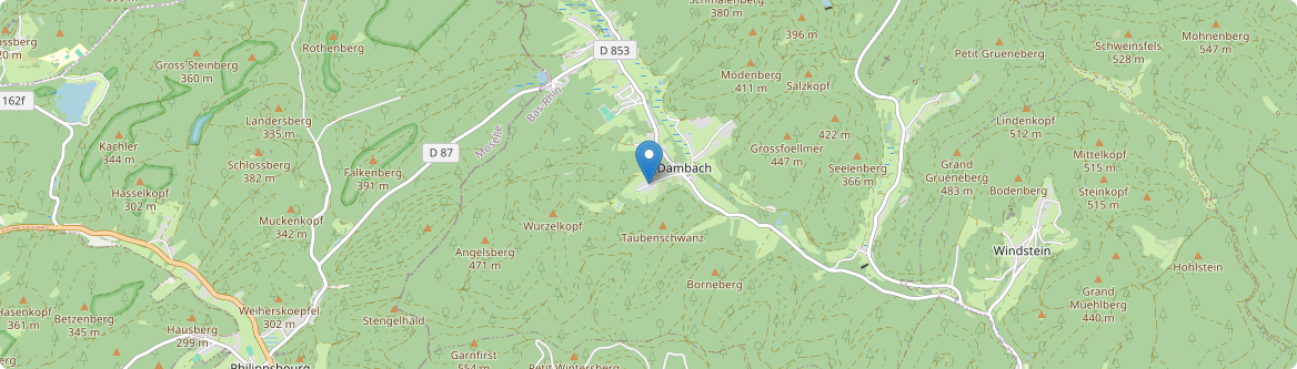 Dambach - Carte