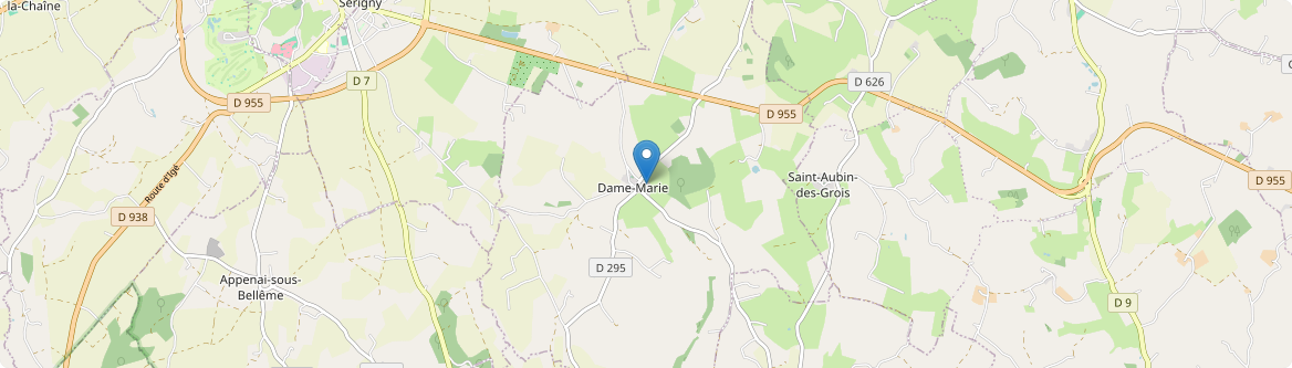 Dame-Marie - Carte