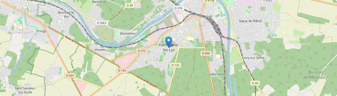 Dammarie-les-Lys - Carte