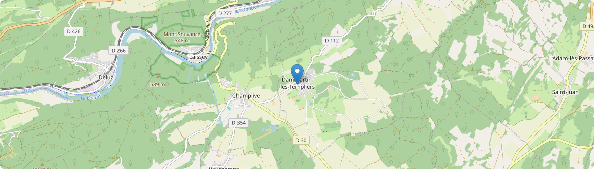 Dammartin-les-Templiers - Carte
