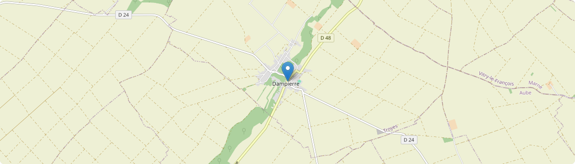 Dampierre - Carte