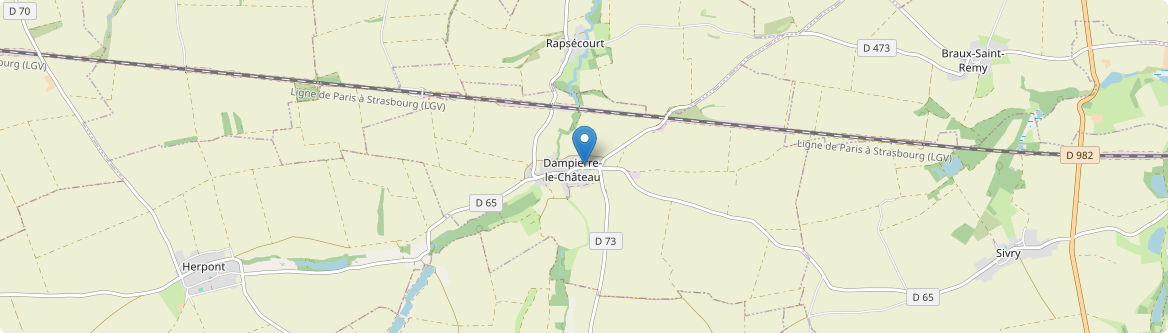 Dampierre-le-Château - Carte