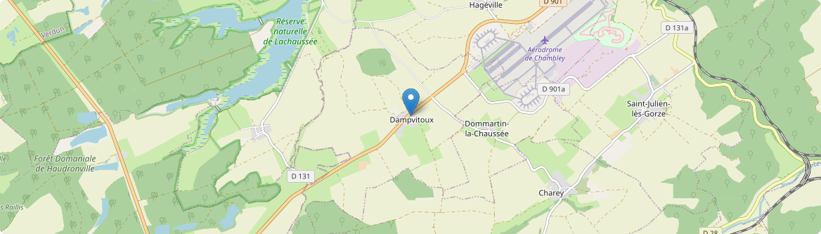 Dampvitoux - Carte