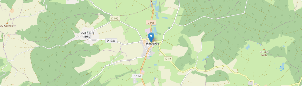 Damvillers - Carte
