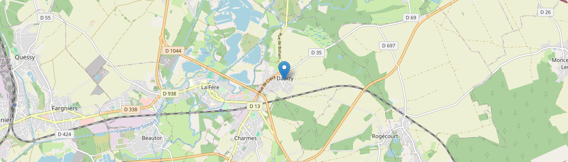 Danizy - Carte