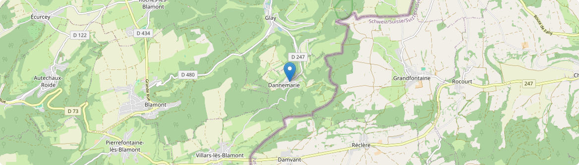 Dannemarie - Carte
