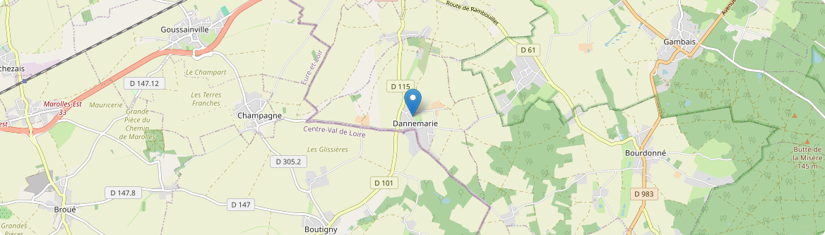 Dannemarie - Carte