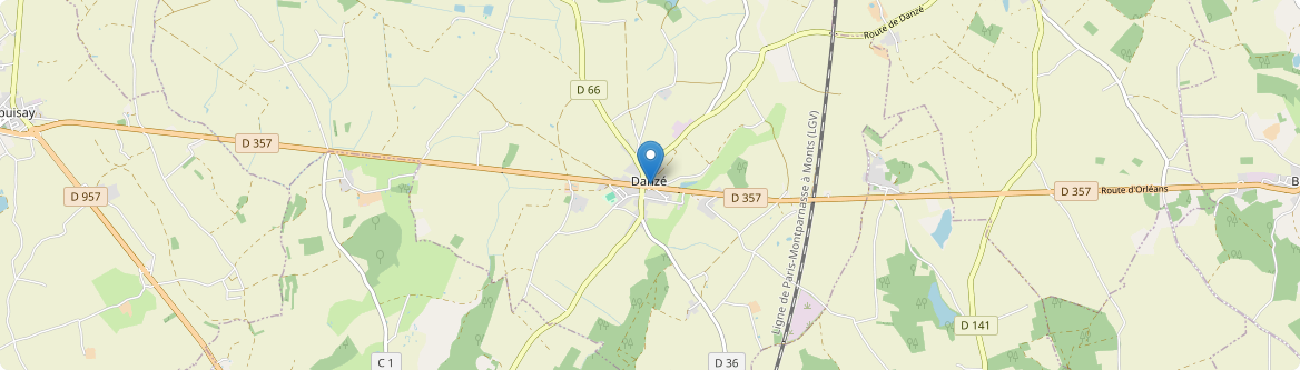 Danzé - Carte