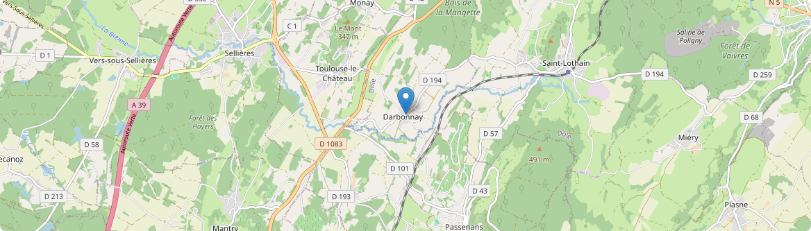 Darbonnay - Carte