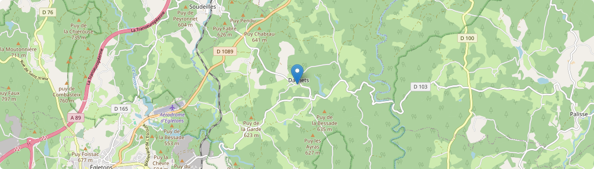 Darnets - Carte