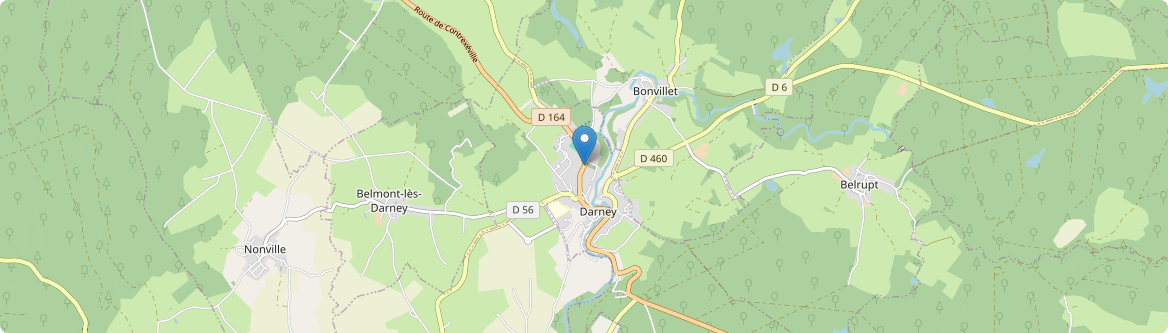 Darney - Carte