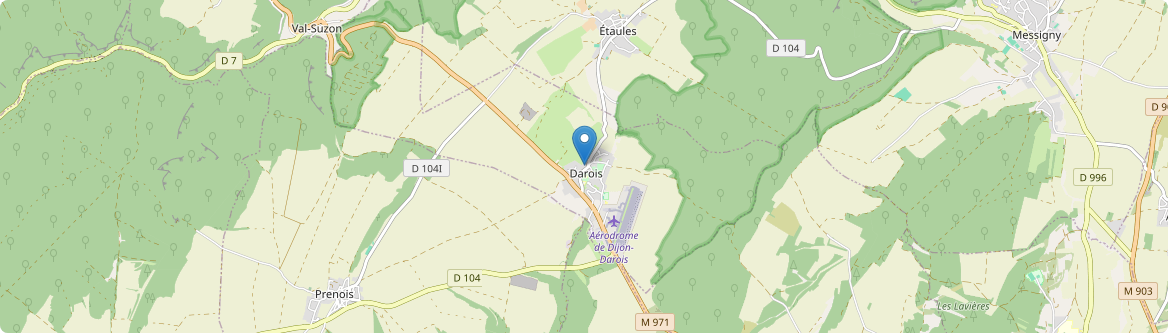 Darois - Carte