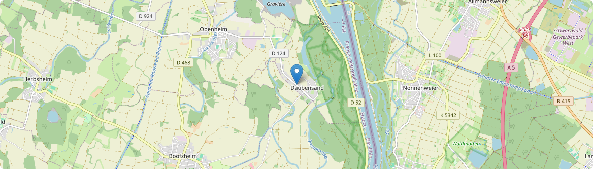 Daubensand - Carte