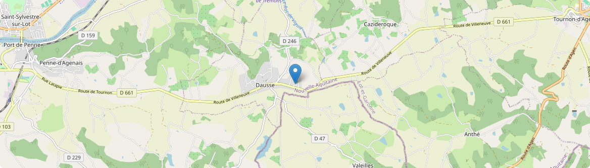 Dausse - Carte
