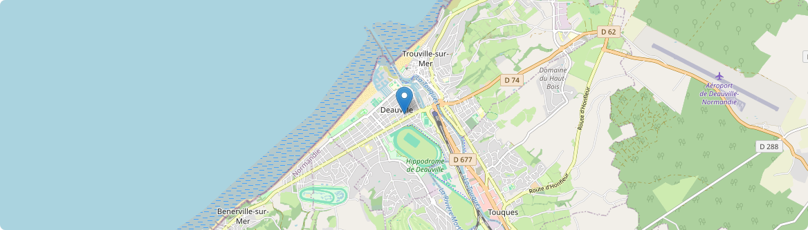 Deauville - Carte