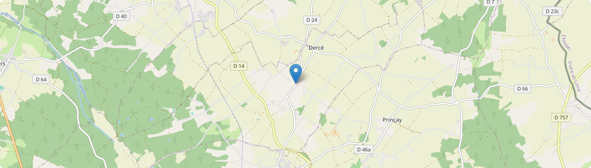 Dercé - Carte