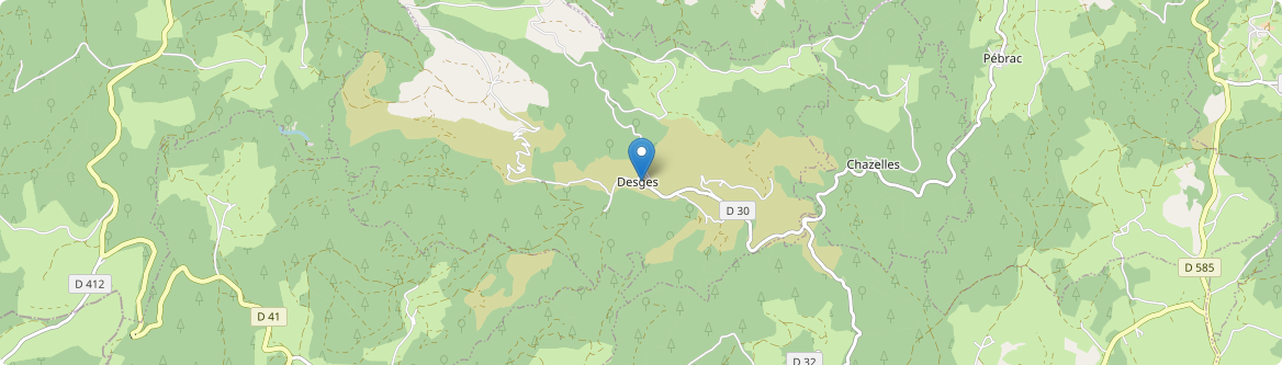 Desges - Carte