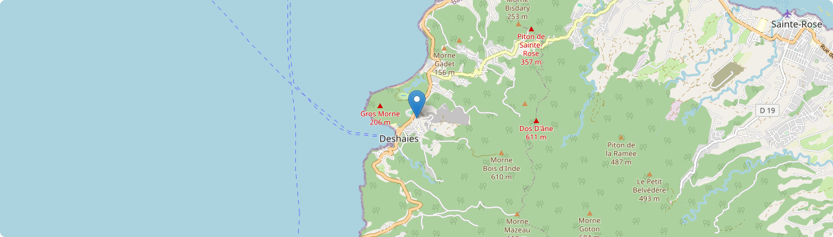 Deshaies - Carte