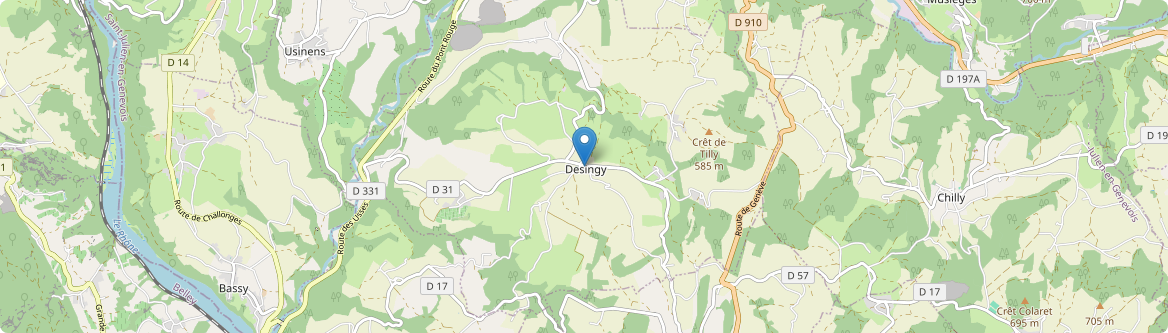 Desingy - Carte