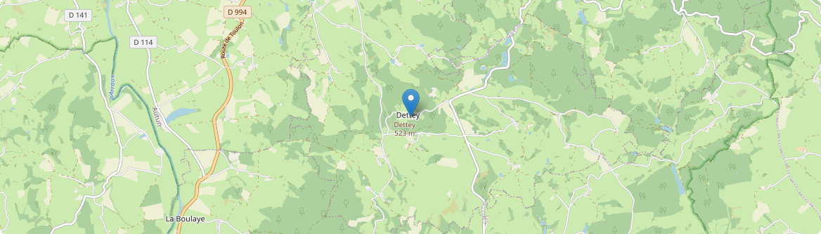 Dettey - Carte