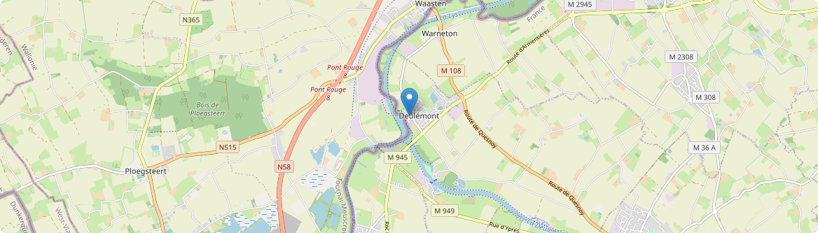 Deûlémont - Carte