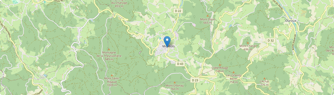 Deux-Grosnes - Carte