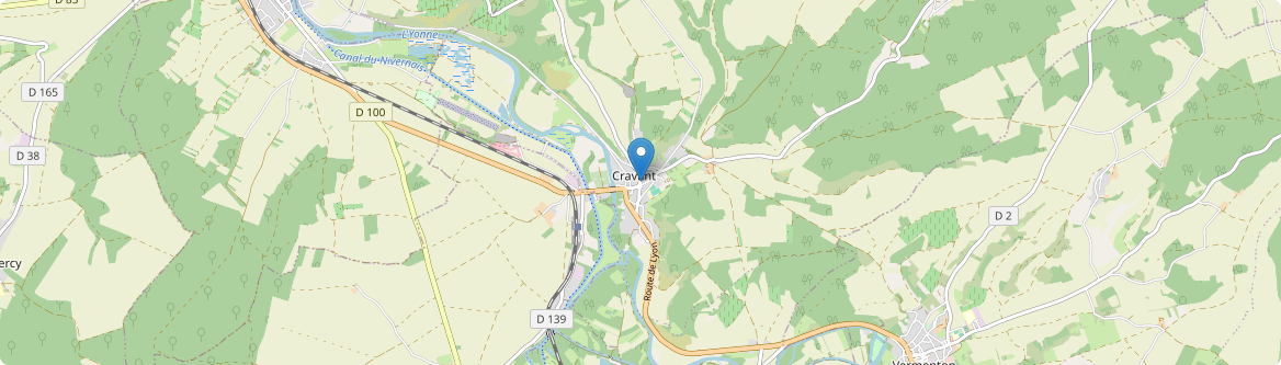 Deux Rivières - Carte